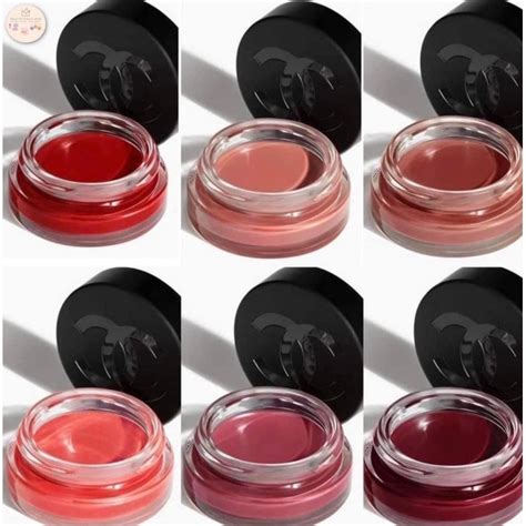 chanel cheek balm|chanel lip balm color chart.